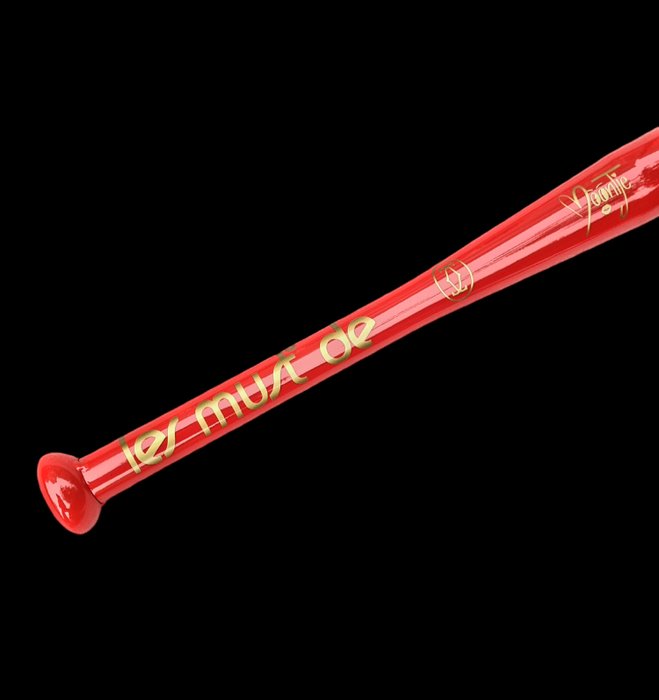 Moontje - Cartier Baseball Bat Red-Gold edition.