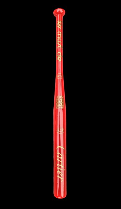 Moontje - Cartier Baseball Bat Red-Gold edition.