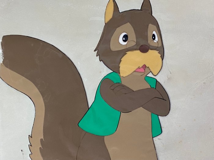 Bannertail: The Story of Gray Squirrel (TV series) - 1 Original animationscelle