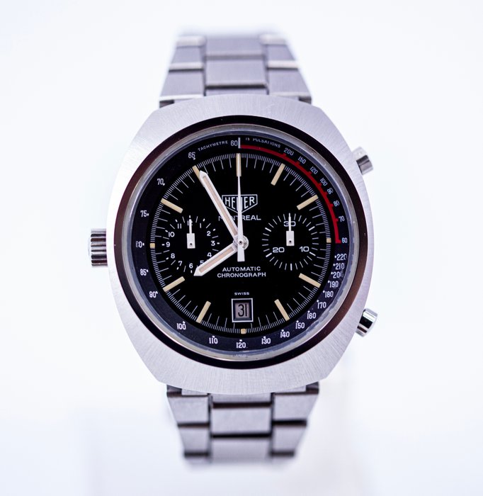 Heuer - Montreal Automatic Chronograph "Stefan Bellof" - 110.503 - Mænd - 1970-1979