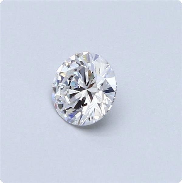 1 pcs Diamant  (Natur)  - 0.44 ct - Rund - D (farveløs) - VVS1 - Gemological Institute of America (GIA)