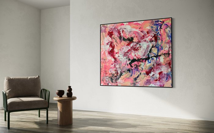 Timo Wedell (1994) - Romance Abstract - XXL · No Reserve