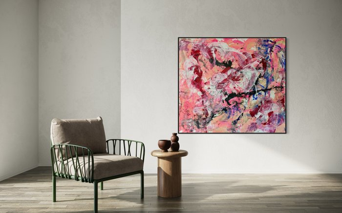 Timo Wedell (1994) - Romance Abstract - XXL · No Reserve