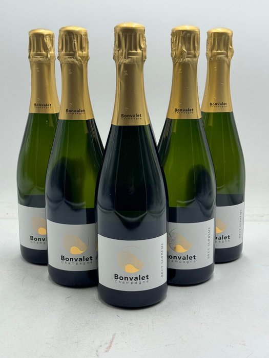 Bonvalet, Brut Supreme - Champagne Extra Brut - 6 Flasker (0,75 L)