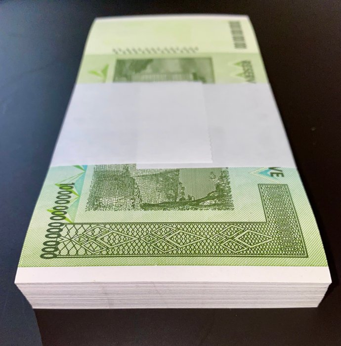 Zimbabwe. - 100 x 10 trillion Dollars 2008 - Pick 88  (Ingen mindstepris)