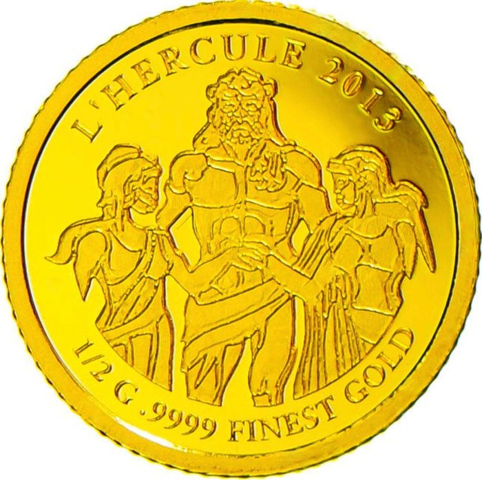 Samoa. 5 Dollars 2013 "Hercules", (.999) Proof  (Ingen mindstepris)