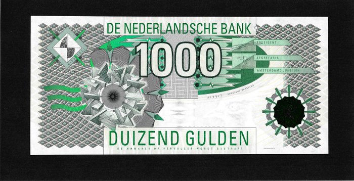 Holland - 1000 Gulden 1994 - PL129; Pick 102