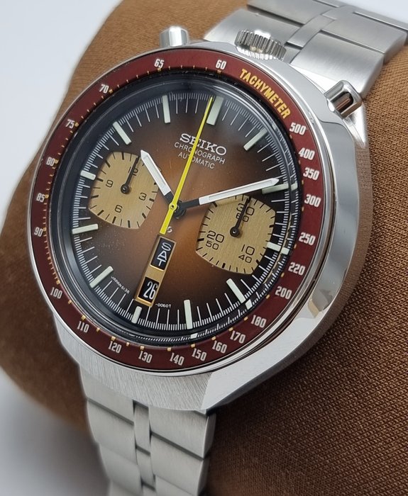 Seiko - Mænd - AUTOMATISK BULLHEAD KRONOGRAPH 6138-0040 1970-79