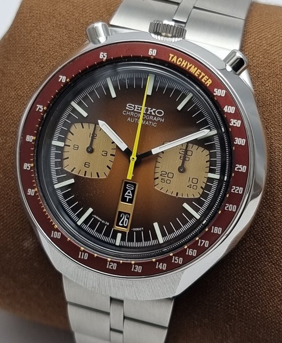 Seiko - Mænd - AUTOMATISK BULLHEAD KRONOGRAPH 6138-0040 1970-79