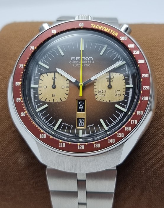 Seiko - Mænd - AUTOMATISK BULLHEAD KRONOGRAPH 6138-0040 1970-79