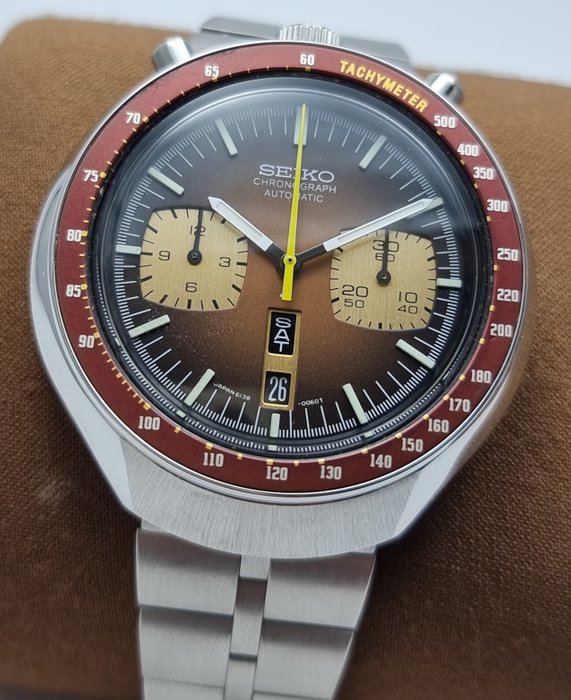 Seiko - Mænd - AUTOMATISK BULLHEAD KRONOGRAPH 6138-0040 1970-79