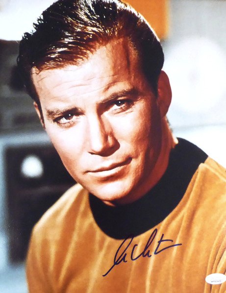 Star Trek - William Shatner - Signed 28x35 cm Photo with JSA COA