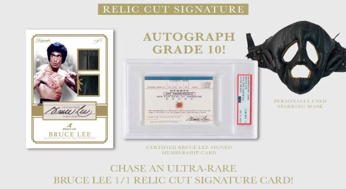 2024 Keepsake Keepsake 50th Anniversary Kaleidoscope Edition - Bruce Lee - 2 x Bruce Lee Relic Card per Box! - 60 Cards - 1 Card - Næsten så god som ny (NM)