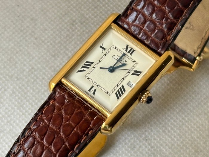 Cartier - Tank Must de Cartier Date - 2413 - Unisex - 2000-2010