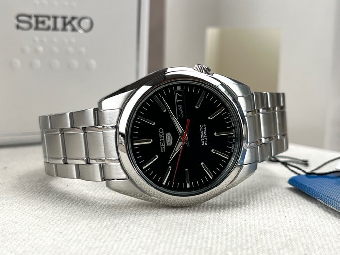 Seiko - 5 - Automatic Day Date - SNKL45J1 - Ingen mindstepris - Mænd - 2011-nu