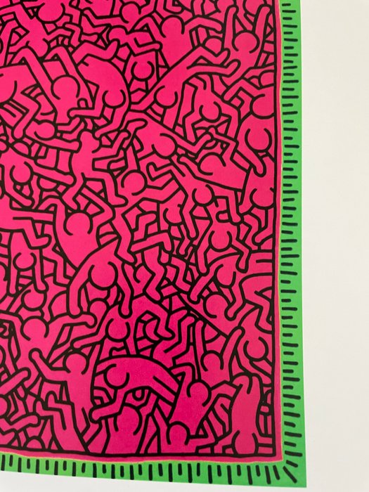 Keith Haring (after) - (1958-1990),  Untitled, Copyright Keith Haring Foundation, Licensed by Artestar New York,  Printed