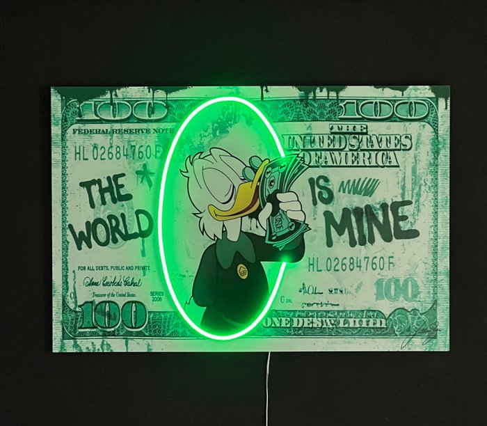 LEDMansion (1995) - Paperoni Dollar Led Wall Art