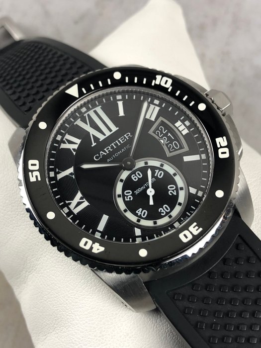 Cartier - Calibre de Cartier Automatic Diver 300M - W7100056 - Mænd - 2000-2010