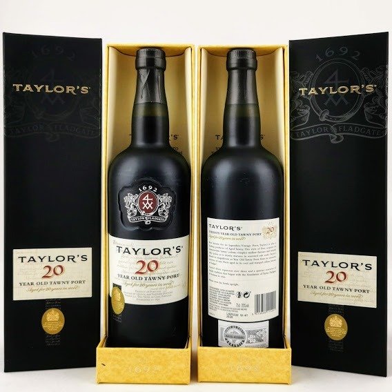 Taylor's - 20 years old Tawny -  Porto  - 2 Flasker (0,75 L)