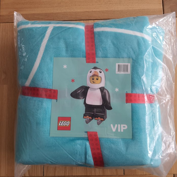 Lego - Promotional - 5007023  5007622 - 2x Fleece Blanket Polyester (127 x 152.4 cm) - 2020+ - Danmark