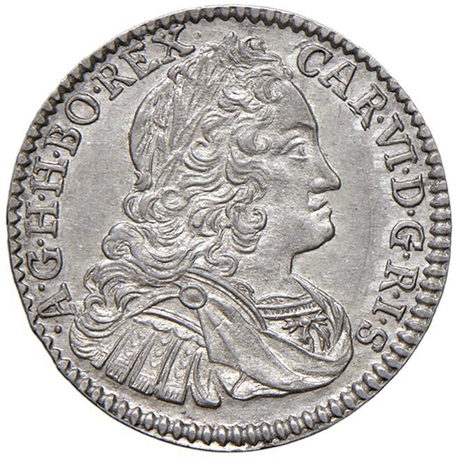 Tyskland, Emperie Karl 6.. 3 Kreuzer 1739 Hall  (Ingen mindstepris)