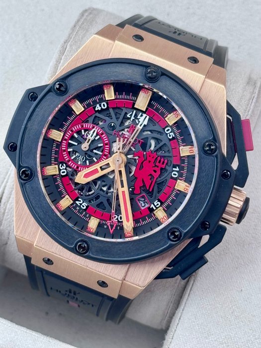 Hublot - King Power Red Devil Manchester United - Limited Ed. - 716.OM.1129.RX.MAN11 - Mænd - 2011-nu