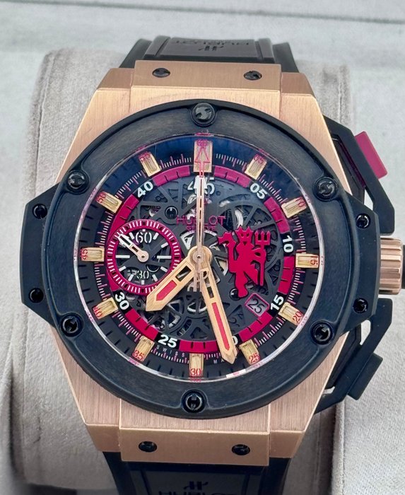 Hublot - King Power Red Devil Manchester United - Limited Ed. - 716.OM.1129.RX.MAN11 - Mænd - 2011-nu