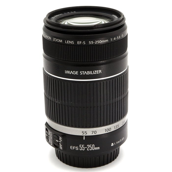 Canon EF-S 55-250mm F/4-5.6 IS Tele Zoomobjektiv