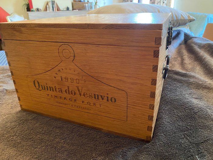 1990 Quinta do Vesuvio - Vintage Port - Flasket 1992 -  Douro  - 6 Flasker (0,75 L)