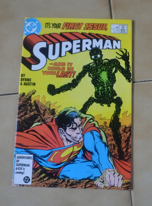 Action Comics, Superman 584-600  1-3 - 20 Comic - Første udgave - 1987/1988