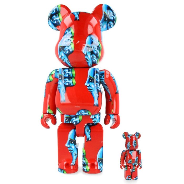 Medicom Toy Be@rbrick - 400% Bearbrick set - Cookie! by HIDE