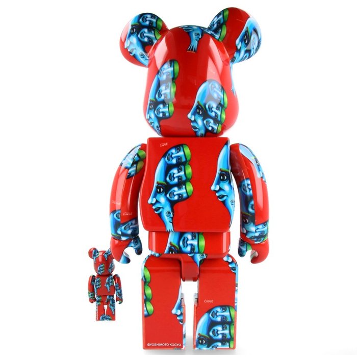 Medicom Toy Be@rbrick - 400% Bearbrick set - Cookie! by HIDE