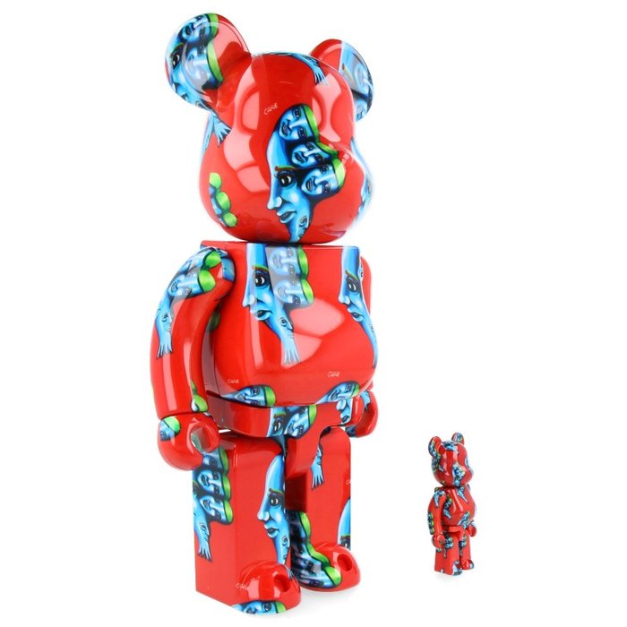 Medicom Toy Be@rbrick - 400% Bearbrick set - Cookie! by HIDE