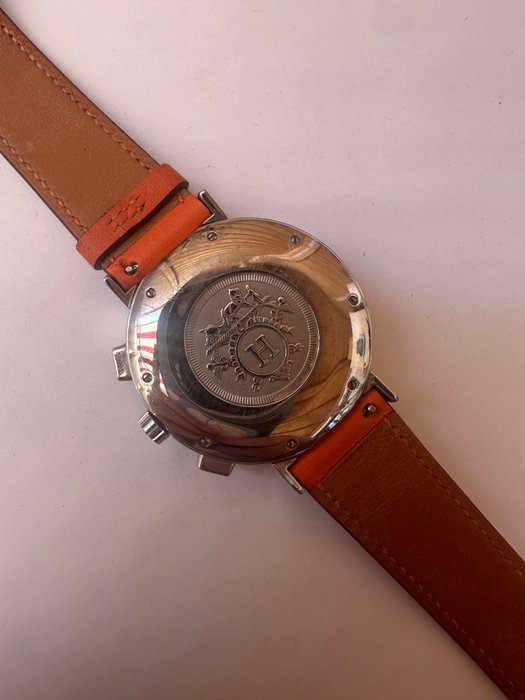 Hermès - Nomade - Chrnonograph Leather - 40mm - NO1910 - Mænd - 2000-2010