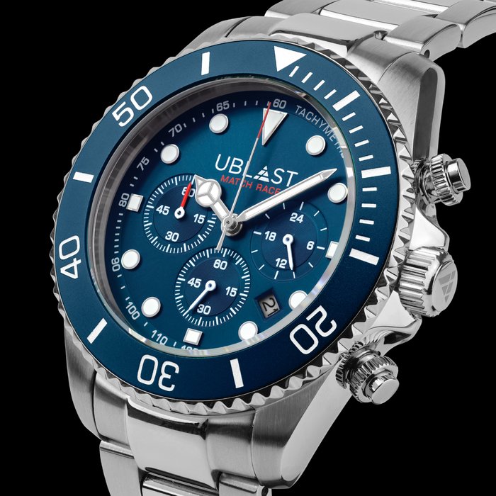 Ublast - Match Race Chronograph - UBMRC42BU - Mænd - Ny