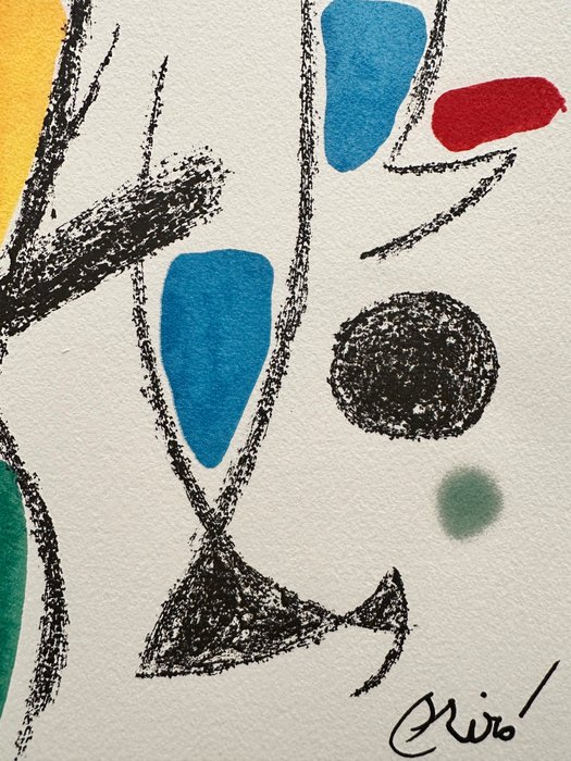 Joan Miro (1893-1983) - Maravillas Con Varaciones 12 : Le Chat