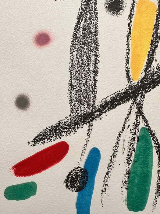 Joan Miro (1893-1983) - Maravillas Con Varaciones 12 : Le Chat