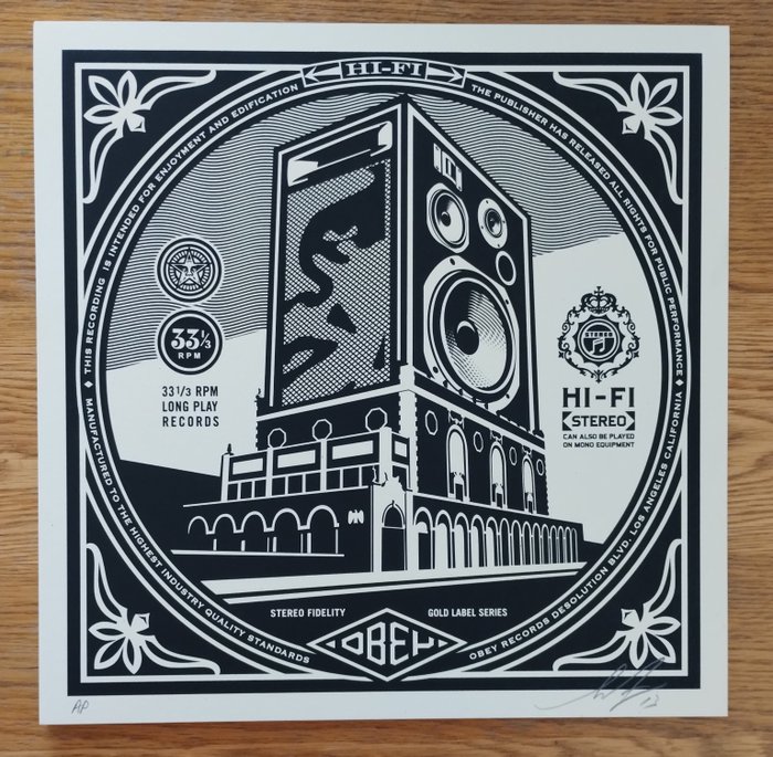 Shepard Fairey (OBEY) (1970) - Stereo Hi-Fidelity (artist proof)