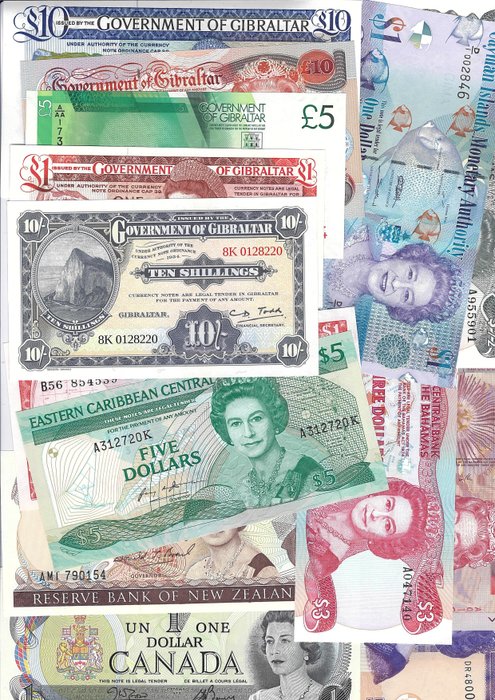 Verden. - 22 banknotes - various dates