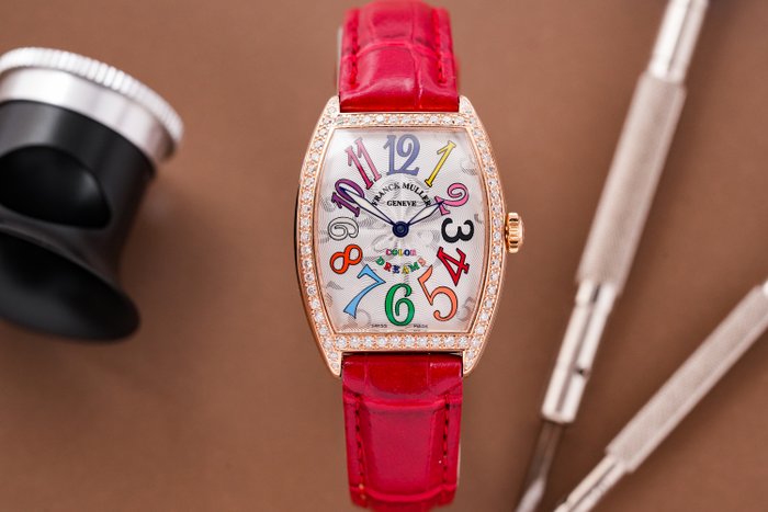 Franck Muller - Cintrée Curvex Color Dreams - 75QZ COL DRM D 1R - Kvinder - 2011-nu