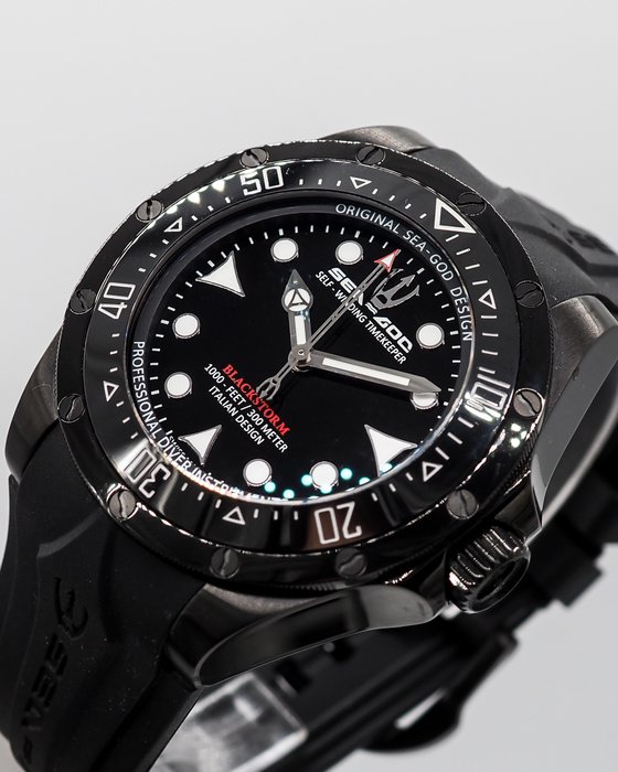 Sea-God - BlackStorm - Ingen mindstepris - * NEW * Automatic * Professional Diver * - Mænd - 2011-nu