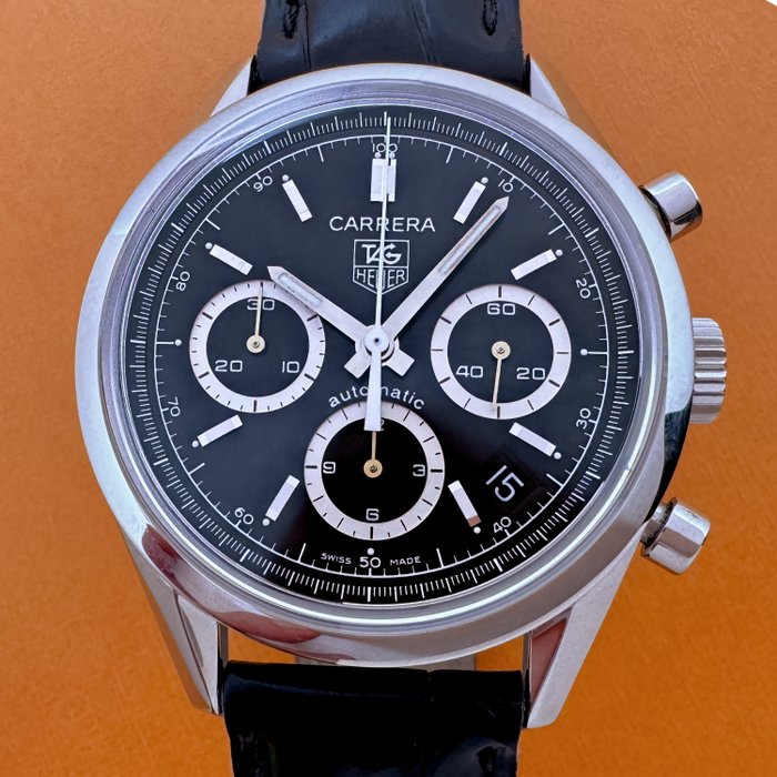 TAG Heuer - Carrera Chronograph - CV2113-0 - Mænd - 2000-2010