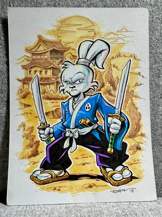 Andrews, Roger - 1 Original colour drawing - Usagi Yojimbo - 2013