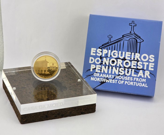 Portugal. 2 1/2 Euro 2018 "Espigueiros do Nordeste Peninsular" Proof