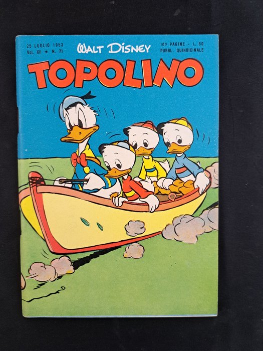 Topolino Libretto n. 71 - 1 Comic - Første udgave - 1953