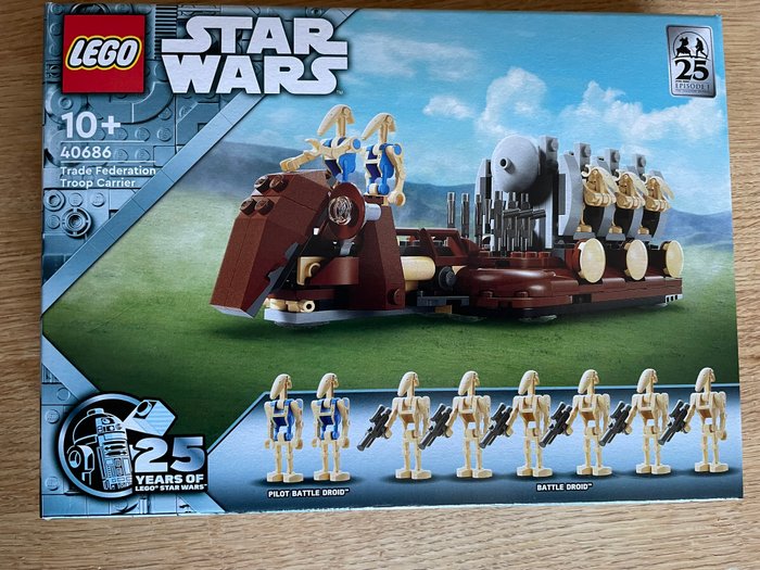 Lego - 40686 Star Wars Trade Federation Troop Carrier  75267 Star Wars The Mandalorian Battle Pack