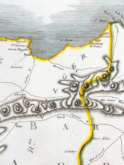 Tunesien - Tunis, Algérie, Sicile; Chanlaire - Tunisie - 1821-1850