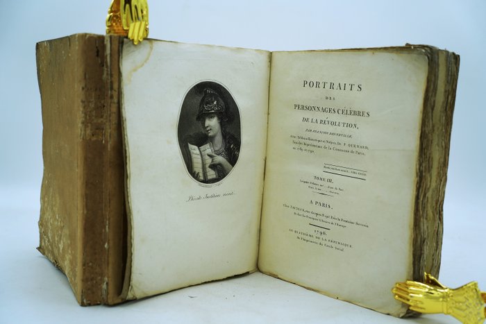 François Bonneville - Portraits des personnages célèbres de la Révolution - 1796