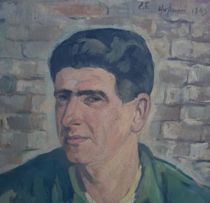 Earl Hofman (1928-1992) - Portrait of a men