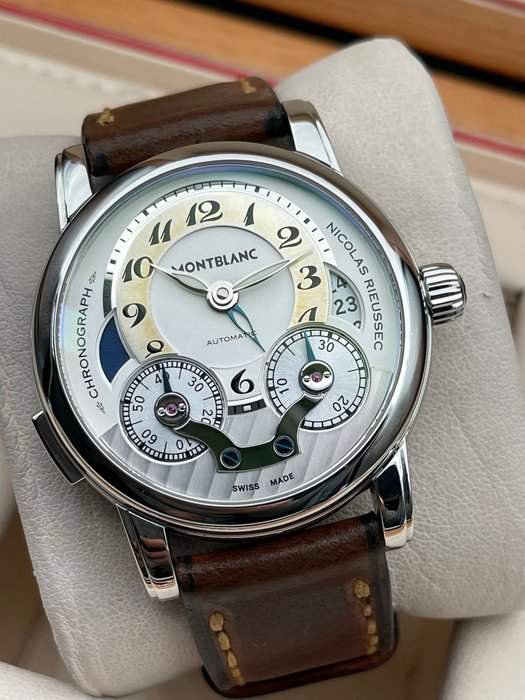 Montblanc - Nicolas Rieussec GMT Chronograph - 7138 - Mænd - 2011-nu